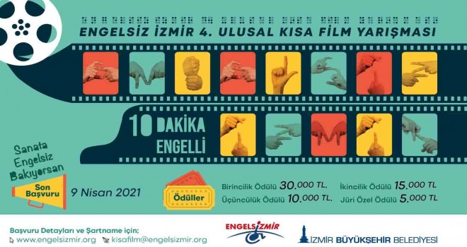 Engelsiz İzmir 4. Ulusal Kısa Film Yarışması başvuruları başladı