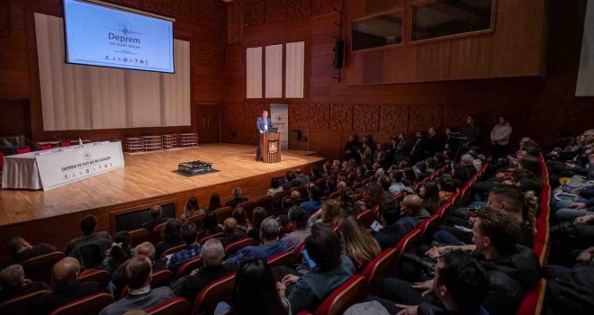 Deprem ve Yapı Bilimi Günleri başladı