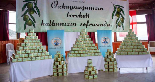 Dikili Belediyesi öz kaynağı zeytinine sahip çıktı