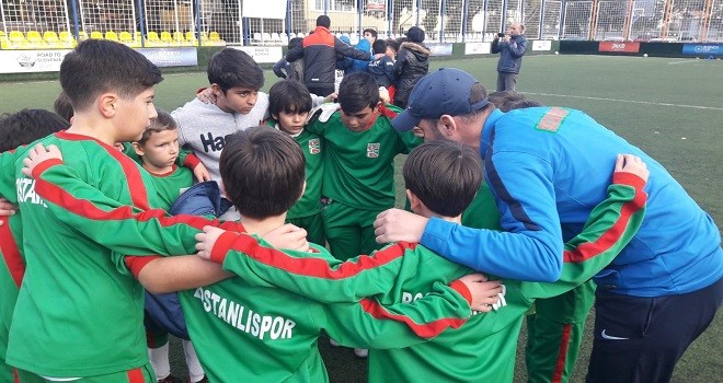 Bostanlıspor U12 futbol takımı lig hazırlığında...