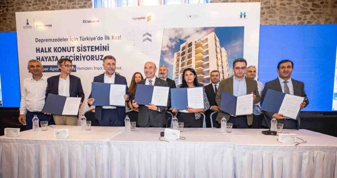 Türkiye’de ilk: Halk Konut projesi