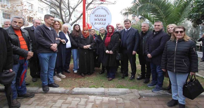 Sedat Sözer'in adı Karşıyaka'da ölümsüzleşti
