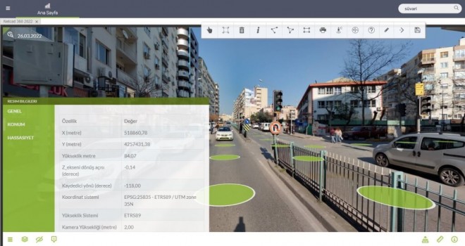 Bornova’nın dijital haritası çıkarıldı