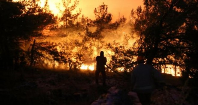 İzmir'de yangın sayısı yüzde 40 arttı
