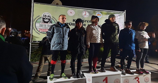 Oryantiringde Bostanlıspor'dan gece de 2.lik geldi...