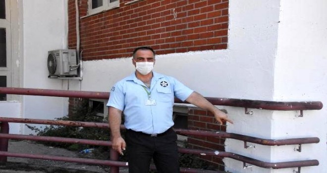 Karşıyaka'da kadını sapıktan kurtaran güvenlik görevlisi o anları anlattı