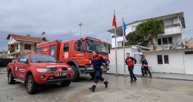 İzmir İtfaiyesi’nin 63. istasyonu Şakran’da