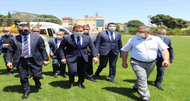 Tarım ve Orman Bakanı Bekir Pakdemirli Bayındır’ı ziyaret etti