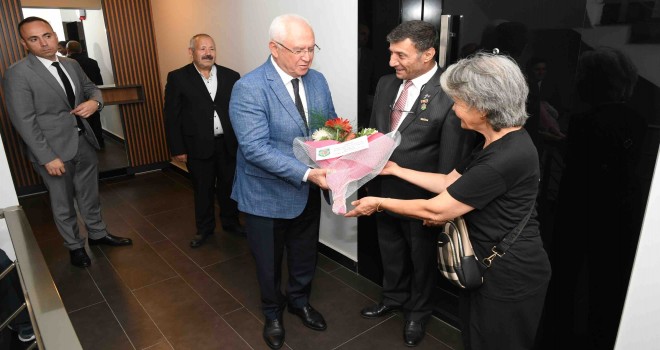 Başkan Selvitopu'dan gazi ve şehit yakınlarına ziyaret