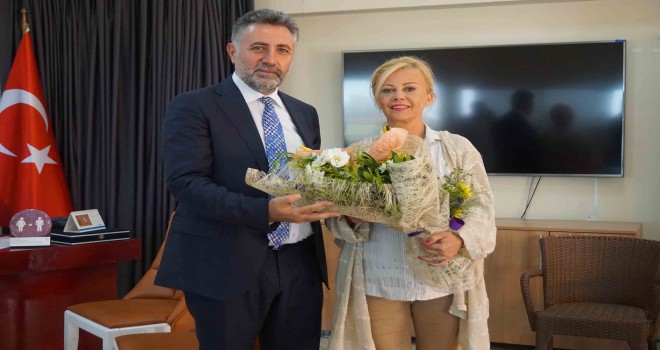 Başkan Sandal'dan İGC'ye ziyaret