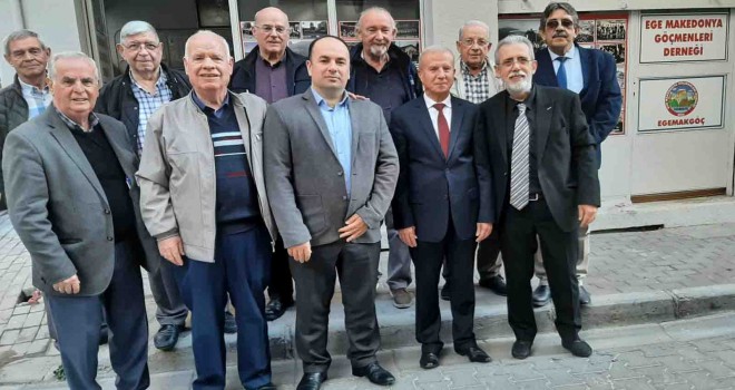 Ege Makedonya Göçmenleri Derneği Ata'sını unutmadı