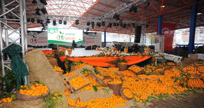 Seferihisar Turuncu Şenliğe hazır