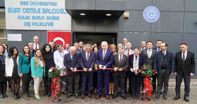 Karşıyaka’da Ege Üniversitesi Tıp Fakültesi KBB Polikliniği açıldı