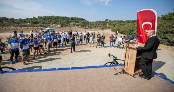 Başkan Soyer EuroVelo 8. Akdeniz Rotası İzmir Güzergahı’nı açtı