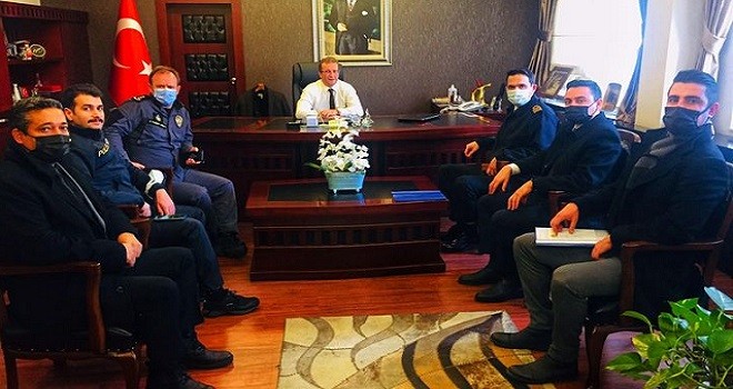 Kaymakam Çalışır'a su ürünleri brifingi...