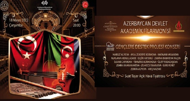 Azerbaycan Devlet Akademik Filarmonisi Karşıyaka'ya geliyor