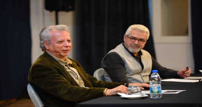 Rengim Gökmen genç besteciler ve şefler ile bir araya geldi