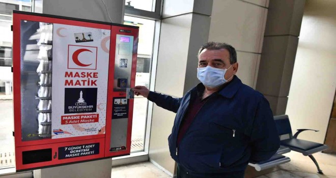 5'li Maske paketi İzmirim Kart'la 3,56 TL