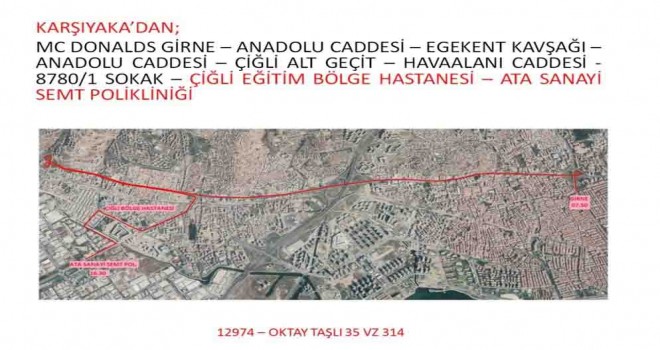İzmir’de hafta sonu için toplu ulaşım planlandı