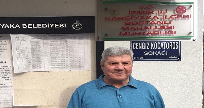 Bostanlı Mahalle Muhtarı Türker’den temizlik kampanyası