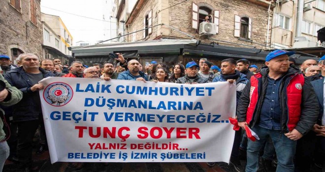 Belediye-İş Sendikası’ndan Başkan Soyer’e destek