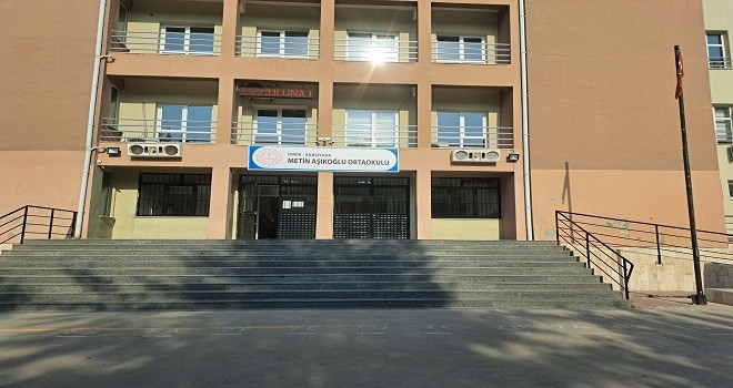 Metin Aşık Ortaokulu pırıl pırıl oldu