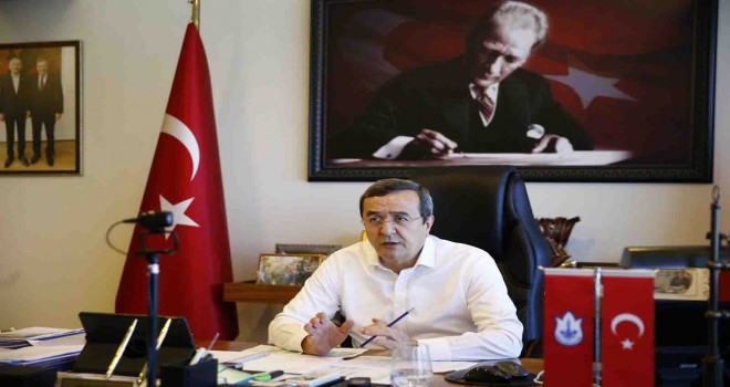 Batur Konak’ın raporunu video konferans ile aldı