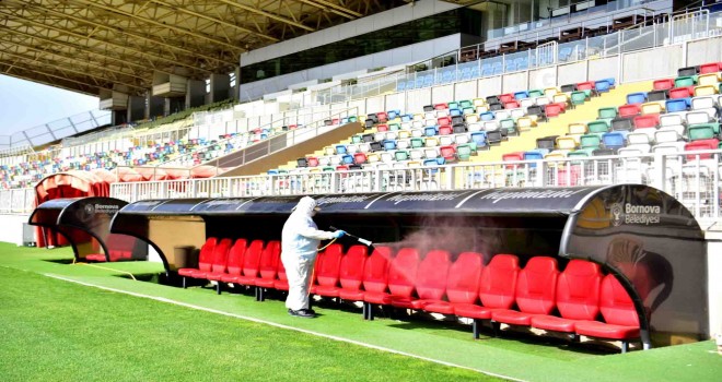 Bornova Stadı maçlara hazır