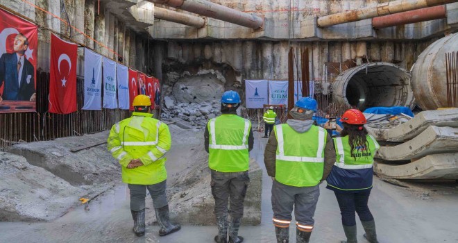 Buca Metrosu'nda ışık görüldü