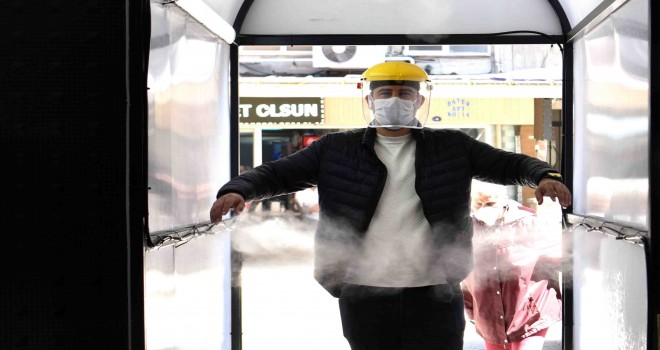 Önce tünele, sonra pazara