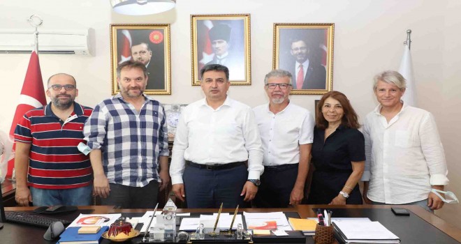 TSYD İzmir Şubesi’nden Gençlik ve Spor İl Müdürü Murat Eskici’ye ziyaret