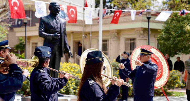 Atatürk’ün Seferihisar’a gelişi törenle kutlandı