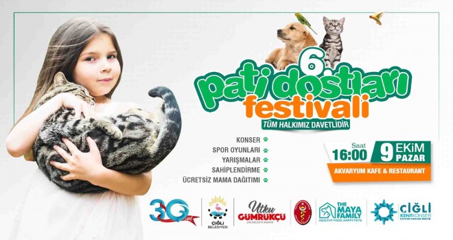 İzmirli hayvanseverler 6. Pati Dostları Festivali'nde buluşuyor