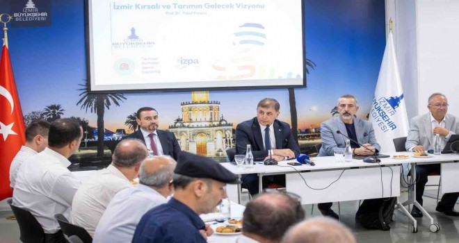 Başkan Tugay ziraat odaları temsilcileriyle buluştu