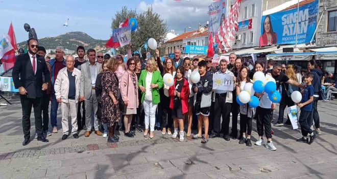 İYİ Parti Foça adayı Erdemli projelerini anlattı