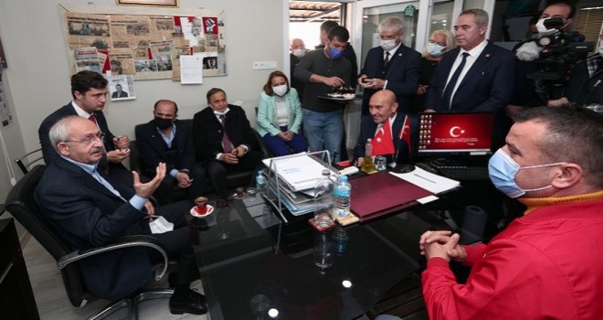Kılıçdaroğlu'ndan Cumhuriyet Mahallesi'ne ziyaret