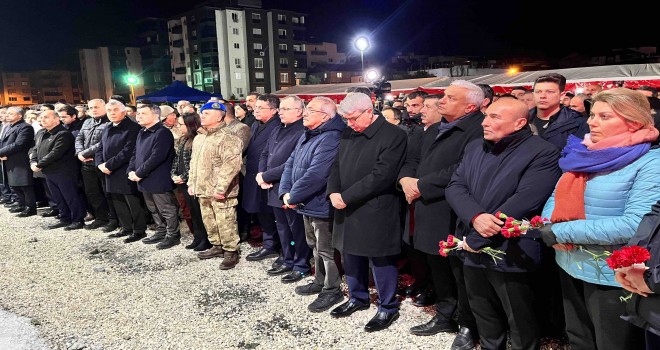 Başkan Soyer Osmaniye'deki anma törenlerine katıldı