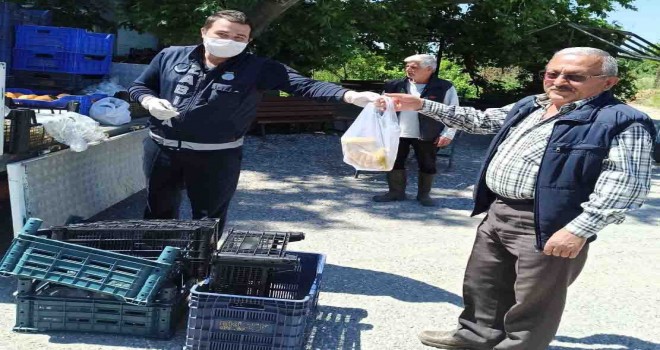 Karaburun Belediyesi’nin Halk Manav'ı yollarda
