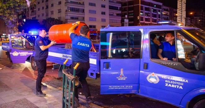 Karşıyaka'da işgal denetimleri sürüyor