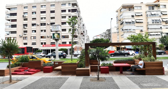 Girne Caddesi’nde huzurlu bir mola