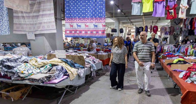 Başkan Ünsal Bahçelievler Katlı Pazar Yeri’ni inceledi