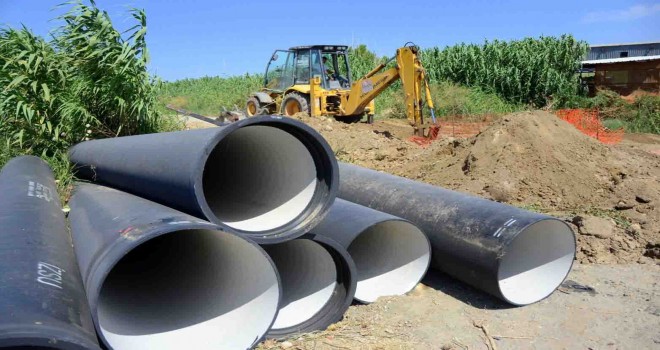 Foça, yeni içme suyu hattına kavuşuyor