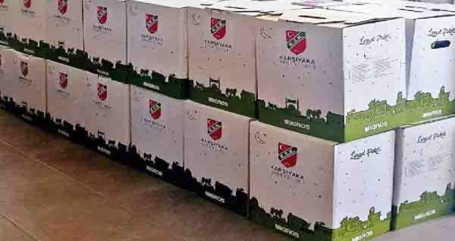 Karşıyaka futbol altyapısı ihtiyaç sahiplerini unutmadı