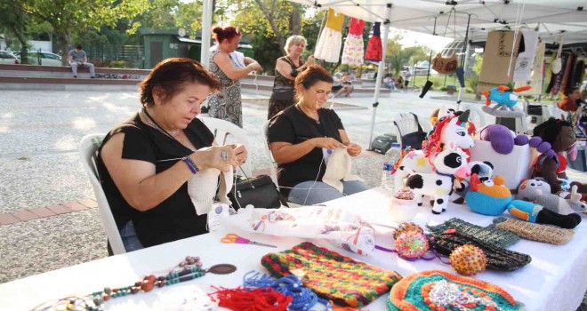 Sen de Gel etkinliklerinin son durağı Bostanlı oldu