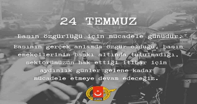 İGC: 24 Temmuz Basın Özgürlüğü İçin Mücadele Günüdür
