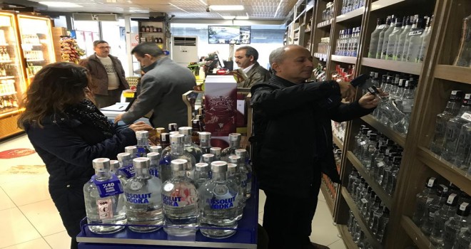 Yılbaşı öncesi alkollü içki denetimleri arttı
