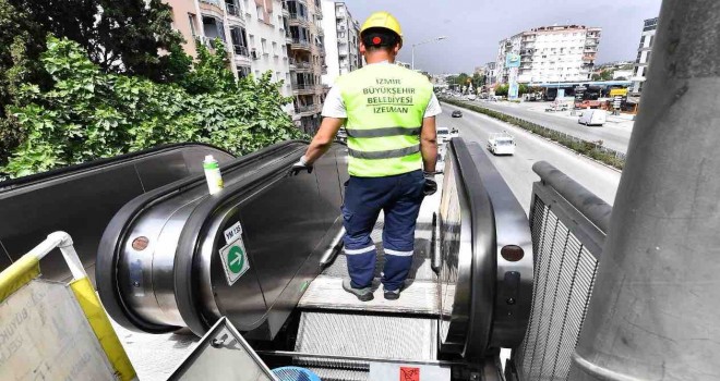 Asansör ve yürüyen merdivenlerin bakımı için özel ekip...