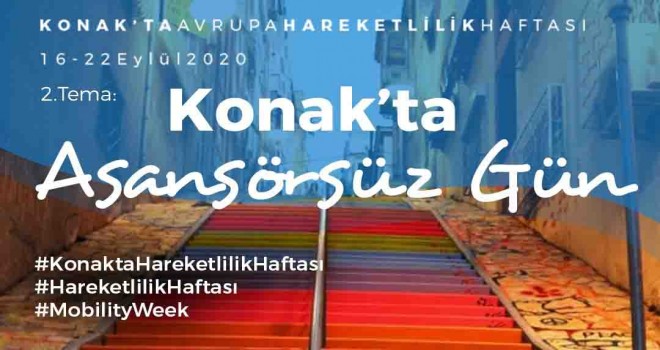 Avrupa Hareketlilik Haftası'nda Konak’ta yarışma heyecanı