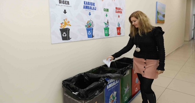 Gaziemir Belediyesi’nde geri dönüşüm atağı