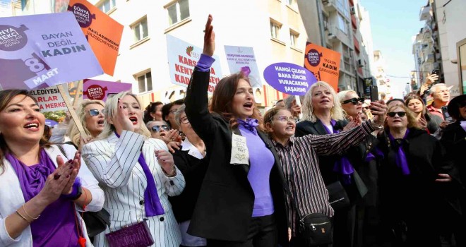 Karşıyaka’dan dayanışma çağrısı: Şiddete karşı ses çıkar